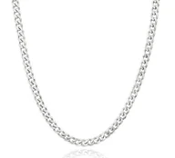 Naszyjniki męskie - Srebrny Naszyjnik Męski Łańcuszek Pancerka Srebro Prezent Dla Taty Chłopaka - miniaturka - grafika 1