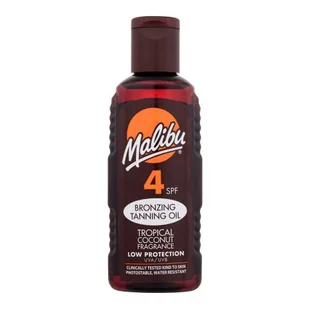 Malibu Bronzing Tanning Oil SPF4 preparat do opalania ciała 100 ml dla kobiet - Balsamy i kremy do opalania - miniaturka - grafika 1