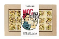 Czekolada - Czekolada biała z pistacjami Dzień kobiet - moc jest Kobietą - miniaturka - grafika 1