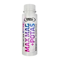 Witaminy i minerały dla sportowców - Real Pharm Max Mag+Potas Shot 80ml - miniaturka - grafika 1