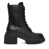 Botki damskie - Trzewiki Badura C-AMARI-MX856-5 Czarny - miniaturka - grafika 1