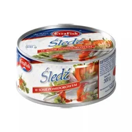 Konserwy i dania rybne - EVRA ŚLEDŹ W SOSIE POMIDOROWYM 300G - miniaturka - grafika 1