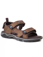 Sandały męskie - Cmp Sandały Almaak Hiking Sandal 38Q9947 Brązowy - miniaturka - grafika 1