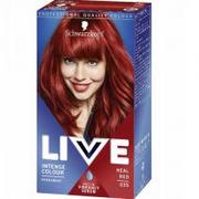 Farby do włosów i szampony koloryzujące - Schwarzkopf Live Intense Colour Real Red 035 - farba do włosów - miniaturka - grafika 1