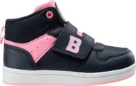 Buty dla dziewczynek - Bejo Dziecięce sneakersy Bejo BARDO KIDS M000144039 navy/pink/rabbit rozmiar 23 - miniaturka - grafika 1