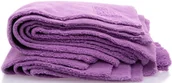 Akcesoria do mycia samochodu - Work Stuff Gentleman Basic 5-Pack Purple  delikatna mikrofibra bez obszycia, 40x40cm, 350gsm, 5 sztuk - miniaturka - grafika 1