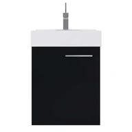 Szafki łazienkowe - Elita Szafka z umywalką 45 Tiny black (165794) - miniaturka - grafika 1