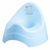 Nocniki - Nocnik z pozytywką Zebra niebieski jasny - miniaturka - grafika 1