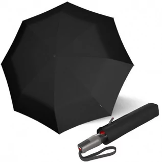 Parasole - KNIRPS T.400 BLACK - elegancki męski parasol w pełni automatyczny - grafika 1