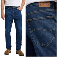 Spodnie męskie - Lee AUSTIN REGULAR TAPERED Deep Ocean klasyczne spodnie jeansowe W31 L30 - miniaturka - grafika 1