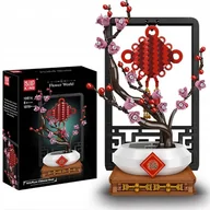 Klocki - Klocki Konstrukcyjne Kwiat Mould King Flower World Plum Chinese Knot 1078el - miniaturka - grafika 1