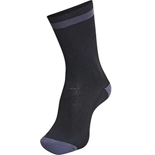 Hummel Elite Indoor Low skarpety, kolor czarny/asfalt, 27/30 204043-1006 - Skarpetki damskie - miniaturka - grafika 1