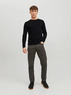 Swetry męskie - Jack & Jones Sweter w kolorze czarnym - miniaturka - grafika 1