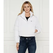 Kurtki damskie - Calvin Klein Jeans Kurtka | Cropped Fit - miniaturka - grafika 1