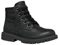 Botki damskie - Geox J SHAYLAX BOY B Botki, czarne, 11 UK dziecko, Czarny, 11 UK Child - miniaturka - grafika 1