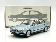 Samochody i pojazdy dla dzieci - BMW 535i (E34) - 1988 (light blue metallic) Minichamps 1:18 - miniaturka - grafika 1