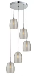 Auhilon Gobi lampa wisząca 5-punktowa transparent MD12132-5TR MD12132-5TR - Lampy sufitowe - miniaturka - grafika 1