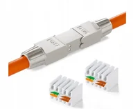Wtyczki i adaptery - Złącze przedłużające LAN 10Gbit LSA złącza kabla sieciowego Cat7 - miniaturka - grafika 1