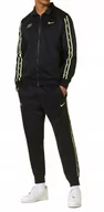 Dresy męskie - NOWE SPODNIE DRESOWE NIKE MĘSKIE DX2027 013 CZARNE SPORTOWE r. M - miniaturka - grafika 1