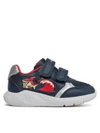 Buty dla chłopców - Geox Sneakersy B Sprintye Boy B454UA 01454 C0735 M Granatowy - miniaturka - grafika 1
