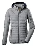 Kurtki damskie - G.I.G.A. DX Damska kurtka funkcyjna Uyaka Stripe Casual o wyglądzie puchu, z odpinanym kapturem - miniaturka - grafika 1