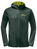 Kurtki męskie - Jack Wolfskin Bornberg męska kurtka softshell z kapturem M - miniaturka - grafika 1