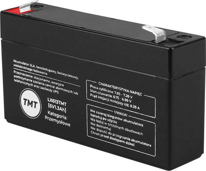TMT Akumulator żelowy 6V 1.3Ah LX613TMT