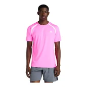 Koszulki sportowe męskie - Koszulka męska New Balance Tournament Novelty Top Pink Heat M - miniaturka - grafika 1