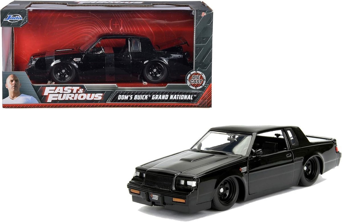JADA 1:24 Szybcy i Wściekli – Buick Grand National 1987 – Dom, MS-666