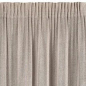 Zasłony - Zasłona EUROFIRANY Aleksa 140 x 270 cm Beżowy - miniaturka - grafika 1