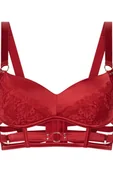 Biustonosze - Hunkemöller Biustonosz bralette Noeki Czerwony - miniaturka - grafika 1