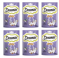 Przysmaki dla psów - Dreamies DREAMIES 6x60g przysmak dla kota z wyśmienitą kaczką - miniaturka - grafika 1