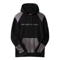 Bluzy sportowe męskie - Bluza The North Face Seasonal 0A7X33NY71 - czarno-szara - miniaturka - grafika 1
