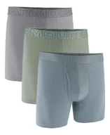 Majtki męskie - Bokserki męskie Under Armour Perf Cotton 6in 3Pack Blue XL - miniaturka - grafika 1