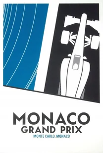 Naklejki na ścianę GP Monaco Formula 91,5x61 cm - Naklejki na ścianę - miniaturka - grafika 1