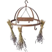 Pozostałe ozdoby ogrodowe - Esschert Design Wisząca suszarka z haczykami do kwiatów - miniaturka - grafika 1