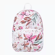 Plecaki - Plecak damski ROXY Always Core Printed 8 l white happy tropical swim | WYSYŁKA W 24H | 30 DNI NA ZWROT - miniaturka - grafika 1