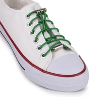 Akcesoria obuwnicze - Sznurówki do butów bez wiązania zielone - miniaturka - grafika 1