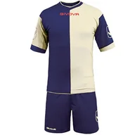 Zestawy męskiej odzieży sportowej - Givova, kit combo Mc, niebieski/biały, XL - miniaturka - grafika 1