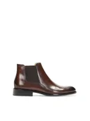 Botki męskie - Brązowe sztyblety męskie - miniaturka - grafika 1