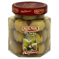 Pasztet i przetwory mięsne - Rolnik Oliwki zielone z migdałami 314 ml - miniaturka - grafika 1
