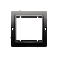 Inne akcesoria elektryczne - Kontakt Simon Adapter przejściówka na osprzęt standardu 45×45 mm BASIC czarny mat - miniaturka - grafika 1