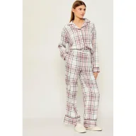 Piżamy damskie - Tommy Hilfiger Piżama + obuwie domowe Essential Relaxed fit - miniaturka - grafika 1