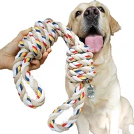 Zabawki dla psów - Mersjo Szarpak dla psa z supłami 60cm CHEW TOY XXL - miniaturka - grafika 1