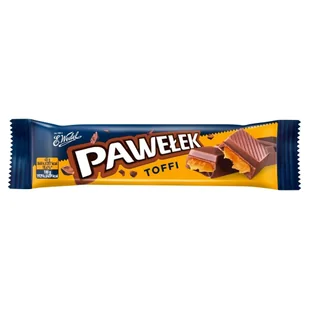 E.Wedel - Batonik z nadzieniem toffi w mlecznej czekoladzie - Batoniki - miniaturka - grafika 1
