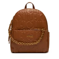 Plecaki - Plecak Liu Jo Ecs M Backpack AA5196 E0538 Brązowy - miniaturka - grafika 1