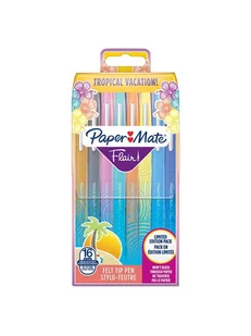 Papermate Papermate Flair Tropical Vacation 16-Wallet M różne kolory 2061396 - Przybory szkolne - miniaturka - grafika 1