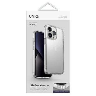 UNIQ etui LifePro Xtreme iPhone 14 Pro 6,1" przeźroczysty/crystal clear - Etui i futerały do telefonów - miniaturka - grafika 7