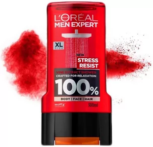 Loreal LOréal Żel pod prysznic Stress Resist 300ml Stress Resist 2012-uniw - Kosmetyki do kąpieli - miniaturka - grafika 1