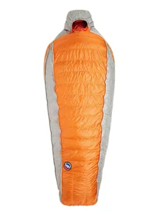 Śpiwór puchowy Big Agnes Torchlight Ul 30 (198 cm) Long Left - orange/gray - Śpiwory - miniaturka - grafika 1